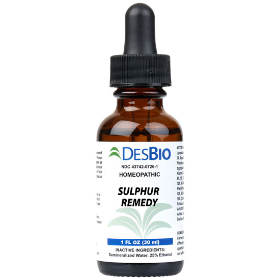 Sulphur Remedy Homeopathic